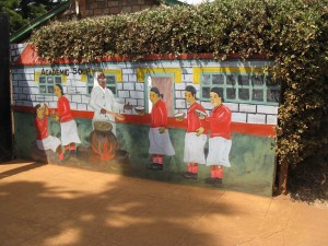 Madaraka Pry School - Mural Kenya Orphan School, Nairobi, Kenya, Madaraka Pry School